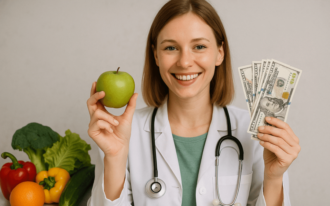 Ile zarabia dietetyk – te zarobki sprawią, że sam zapragniesz przejść na dietę