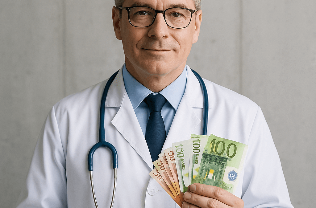 Ile zarabia lekarz rodzinny – kontrakt z NFZ może być bardziej opłacalny niż myślisz