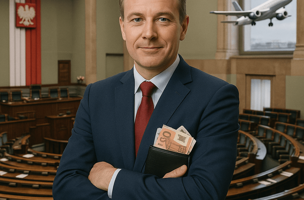 Ile zarabia poseł – uposażenie, diety, darmowe loty, ujawniamy wszystkie przywileje