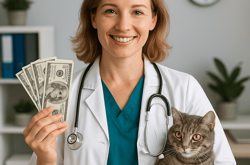 Ile zarabia weterynarz – te stawki w prywatnych klinikach mogą Cię mocno zaskoczyć