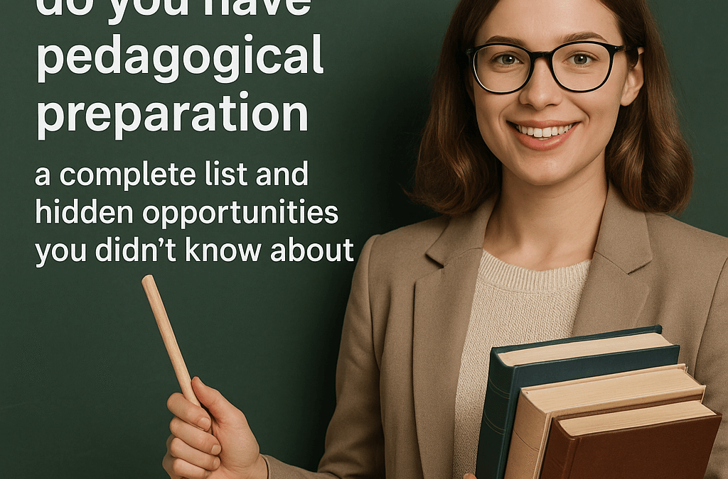 Po jakich studiach ma się przygotowanie pedagogiczne – kompletna lista i ukryte możliwości, o których nie wiedziałeś